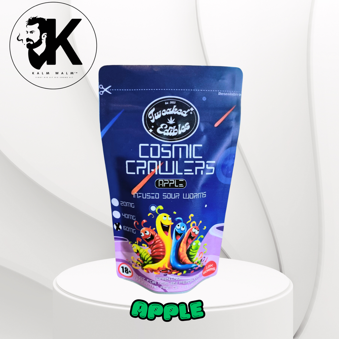 Cosmic Crawlers Worms CBD+