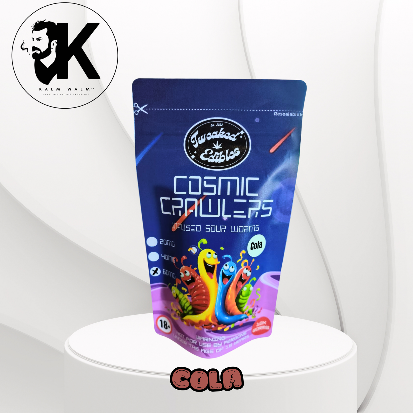 Cosmic Crawlers Worms CBD+