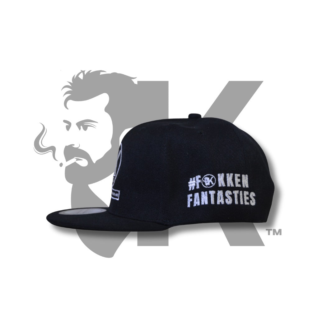 Flat Peek Cap Black