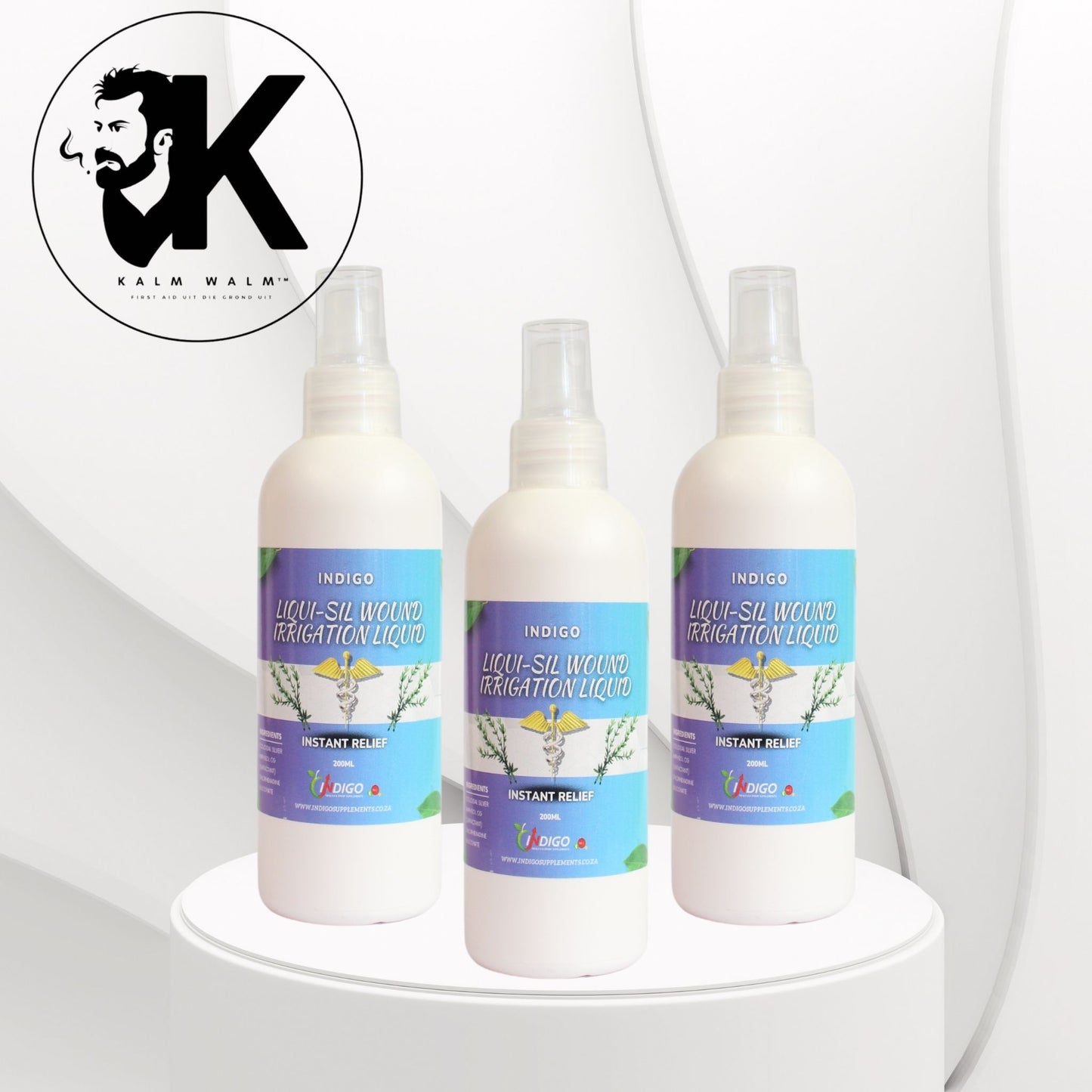 Indigo Liquisil wound irrigation liquid