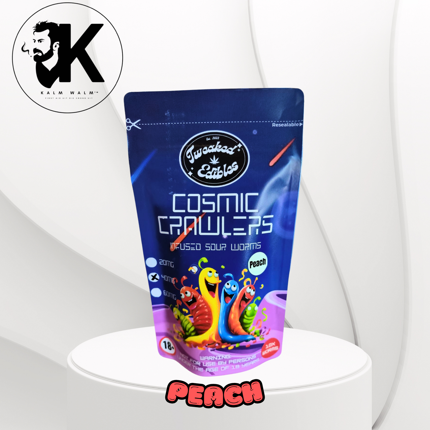 Cosmic Crawlers Worms CBD+