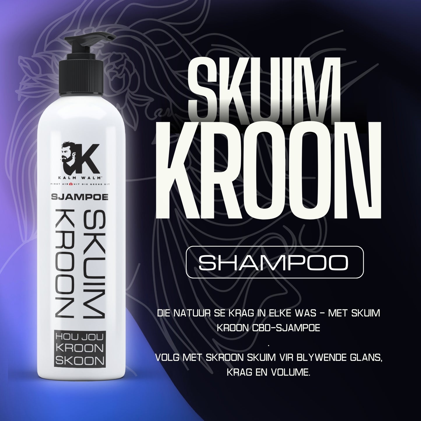 Skuim Kroon Sjampoe - Hou Jou Kroon Skoon