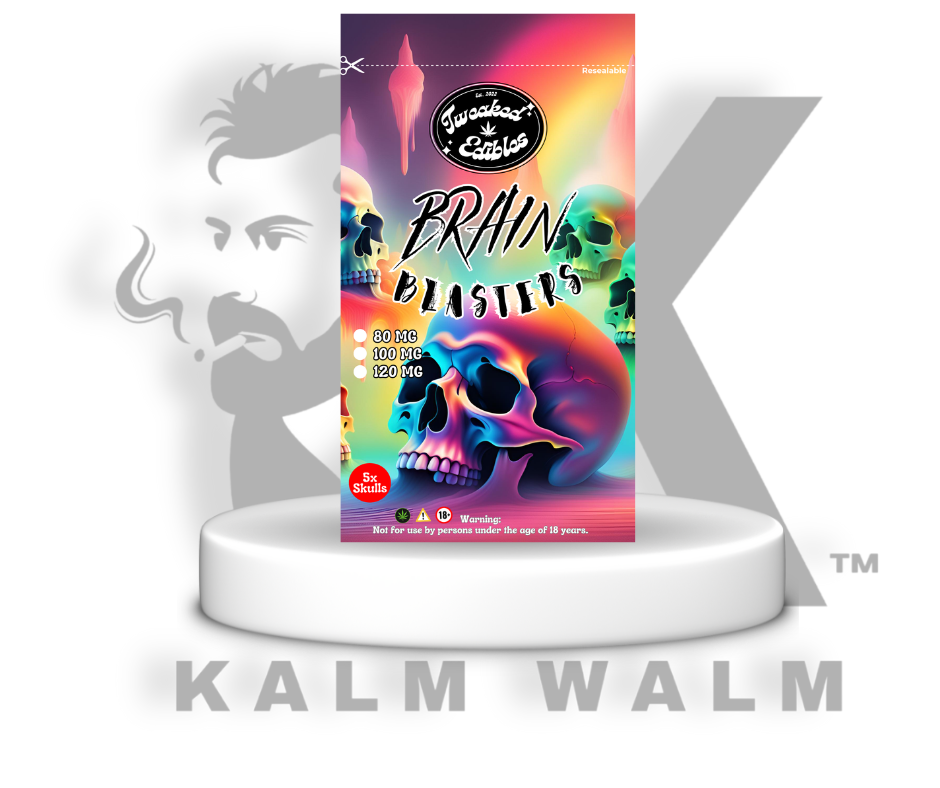 Brain Blasters Gummies (80mg, 100mg & 120mg)