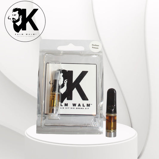 Kalm Walm CBD+ Durban Poison Vape patrone - 0.5ml