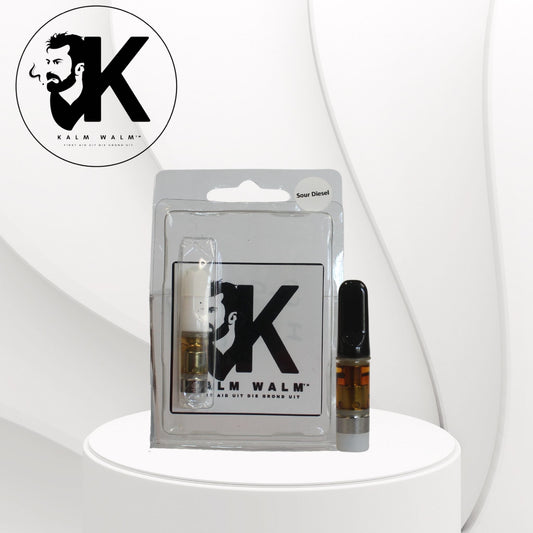 Kalm Walm CBD+ Sour Diesel Vape patrone - 0,5 ml