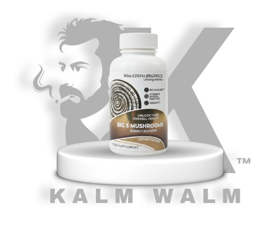 Raw Earth Organics - Big 5 Mushrooms