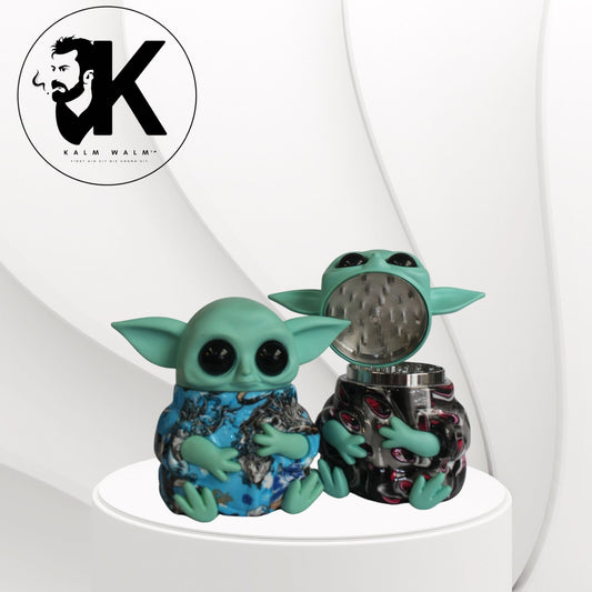 Kalm Walm Yoda Grinder - Groot