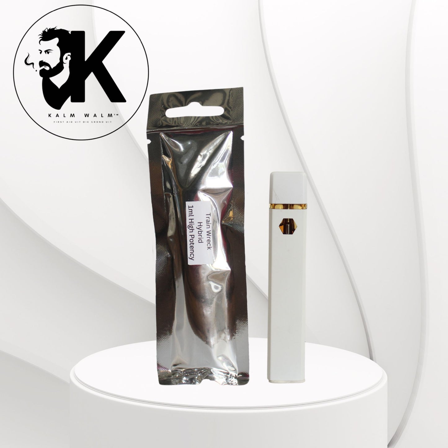 Kalm Walm Disposable vapes CBD+ 1ml - Hybrid