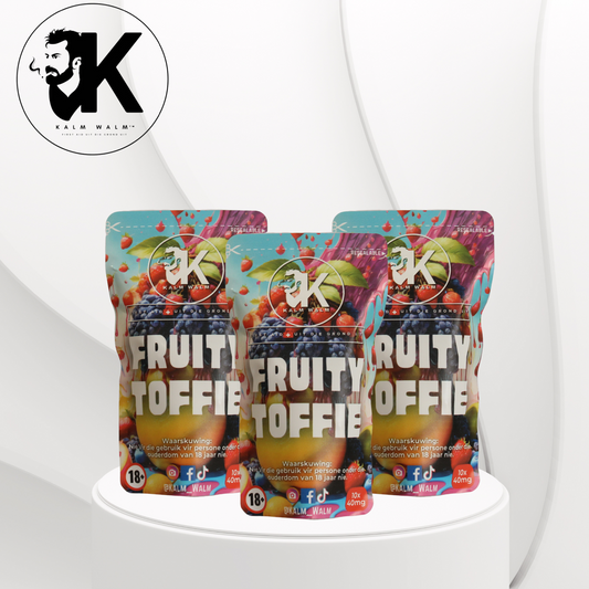 Kalm Walm Fruity Toffies 400mg CBD+