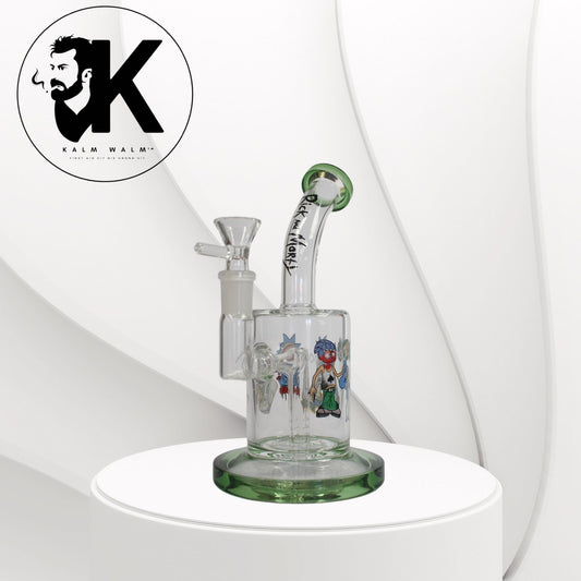 Kalm Walm Rick & Morty Bong - Medium