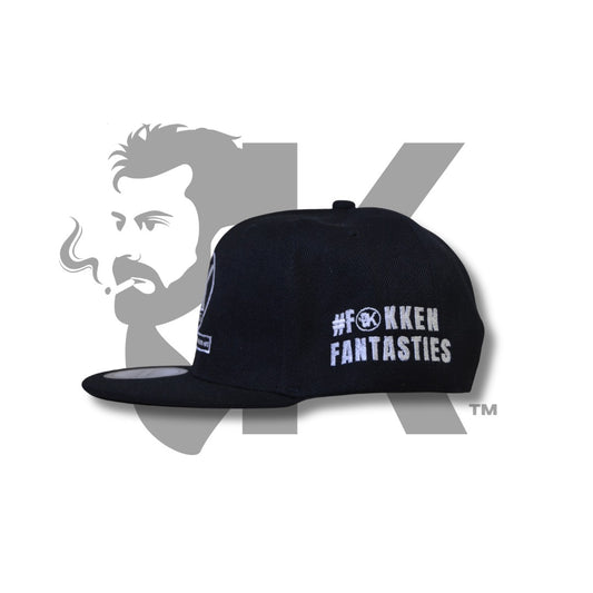 Flat Peek Cap Black