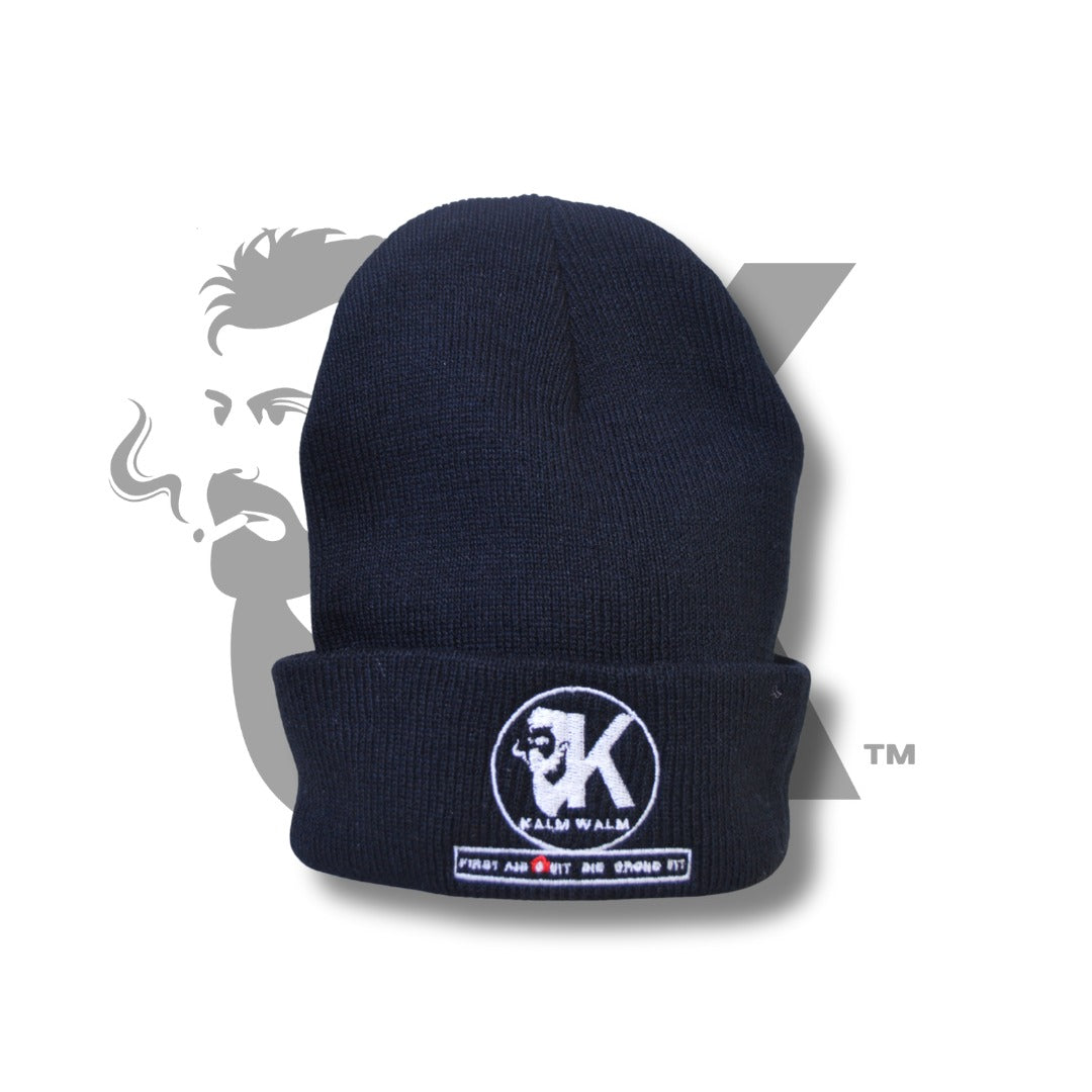 Folded Beanie Black