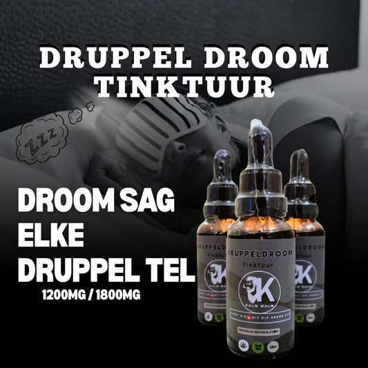 Kalm Walm Druppel Droom Tinktuur CBD Olie 1800mg