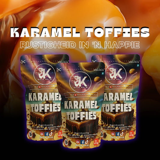 Kalm Walm Karamel Toffies 400mg CBD+