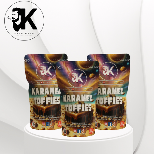 Kalm Walm Karamel Toffies 400mg CBD+