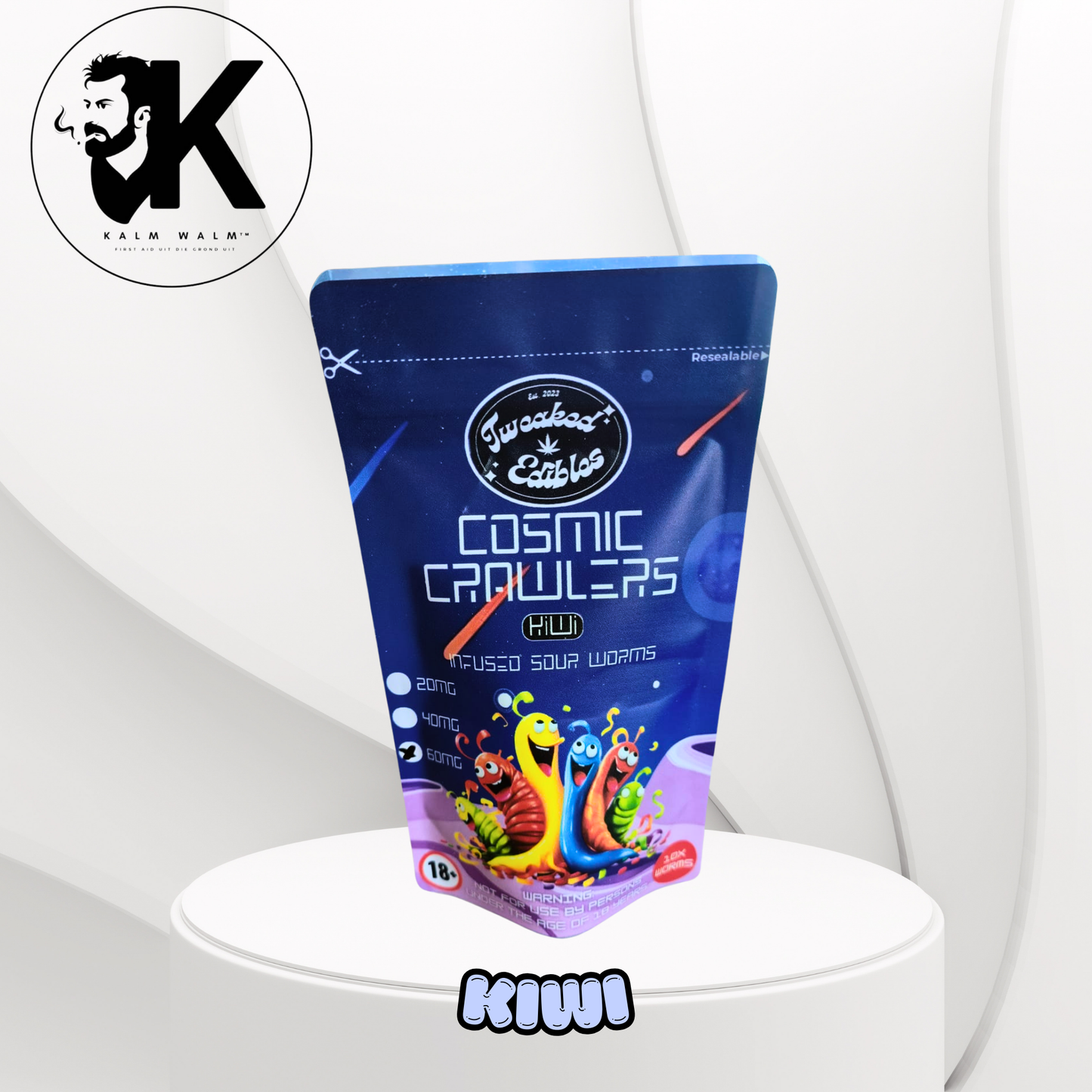 Kalm Walm Cosmic Crawlers Worms CBD+