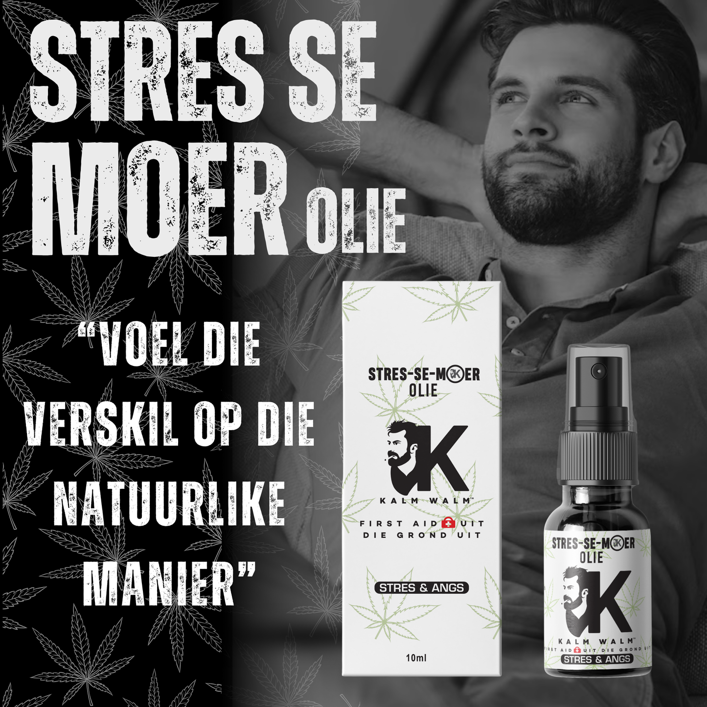 Stres se Moer Olie - Kalm Walm